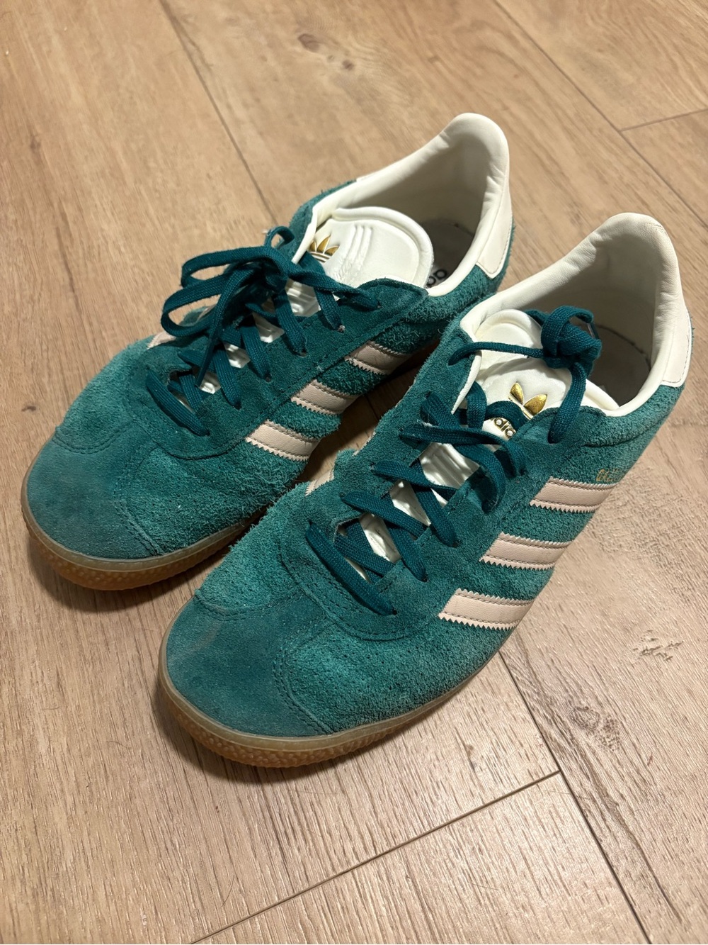 Adidas Gazelle- Green/Tan